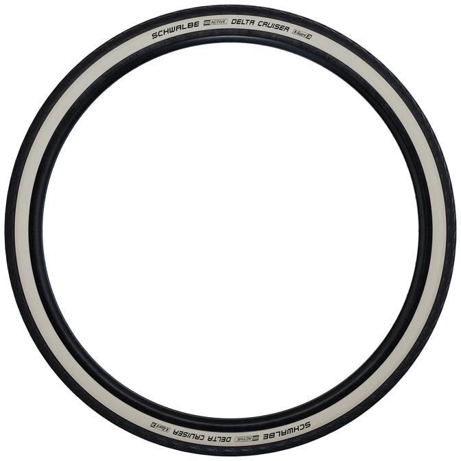 Rigid bike tire Schwalbe Delta Cruiser Plus Hs431 Act Noir 28x1,10 Unisex