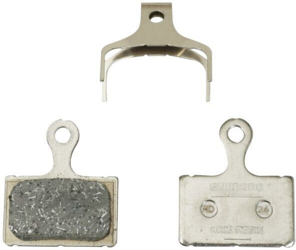 Pair of brake pads for road bikes-gravel- mountain bikes Shimano Shimano Xtr M9100 - Dura-Ace R9170 - Ultegra R8070 -105 R7070 - Tiagra R4770, Rs and Rx Resin range (Shimano) -K05S - Formerly K03S Argenté One size Unisex