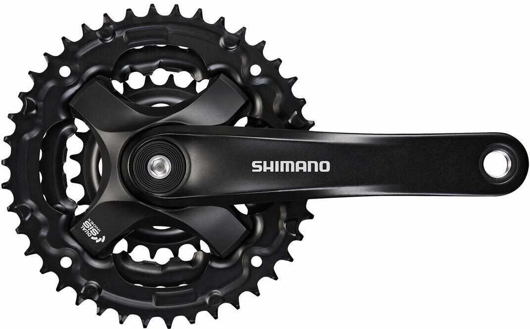 Triple crankset Shimano Tourney Fc-Ty501 6/7/8V Noir 170 mm/48-38-28 teeth Unisex
