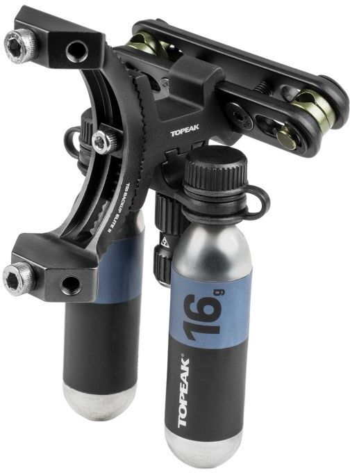 Bottle cage support Topeak Tri-BackUp Elite 2 Noir One size Unisex