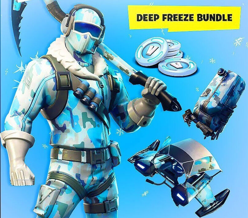 Kinguin Fortnite Deep Freeze Bundle TR XBOX One / Xbox Series X S CD Key