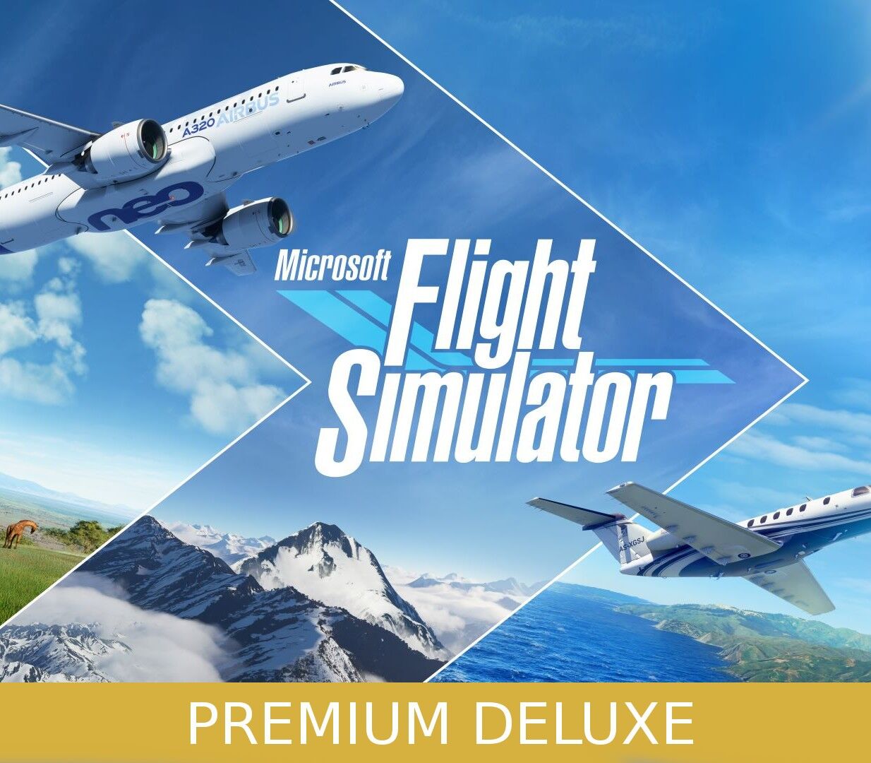 Kinguin Microsoft Flight Simulator Premium Deluxe Bundle Xbox Series X S / Windows 10 CD Key