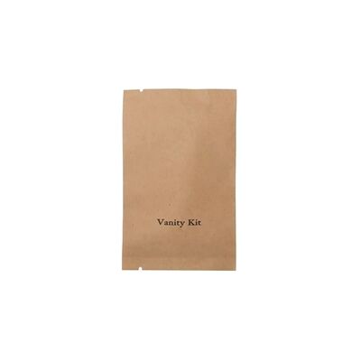 Unbranded Vanity Kit Kraft Paper Sachet (Pack of 500) KP003 Unbranded Vanity Kit Kraft Paper Sachet (Pack of 500) KP003