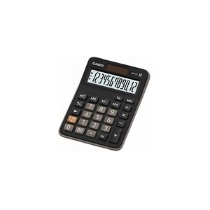 Casio MX-12B 12 Digit Desktop Calculator Black MX-12B-W-EC Casio MX-12B 12 Digit Desktop Calculator Black MX-12B-W-EC