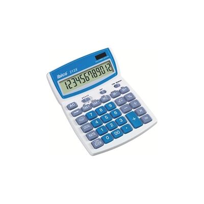 Ibico 212X Desktop Calculator Tilted Currency Cost-Sell-Margin Solar a Ibico 212X Desktop Calculator Tilted Currency Cost-Sell-Margin Solar a