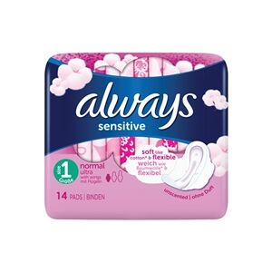 Always Sensitive Normal Ultra Sanitary Towel (Pack of 8) 71431 Always Sensitive Normal Ultra Sanitary Towel (Pack of 8) 71431