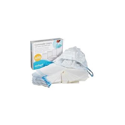 Aidapt - Toiletemmer - Absorbent pads - Waste bags Aidapt - Toiletemmer - Absorbent pads - Waste bags