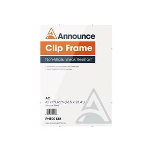 Announce Metal Clip Frame A2 Announce Metal Clip Frame A2