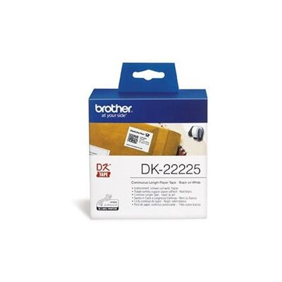 Brother DK Labels DK-22225 38mm x 30.48m Continuous Paper DK22225 Brother DK Labels DK-22225 38mm x 30.48m Continuous Paper DK22225