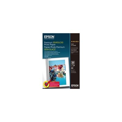 Epson A4 Premium Semi-Gloss Photo Paper (20 Pack) Epson A4 Premium Semi-Gloss Photo Paper (20 Pack)
