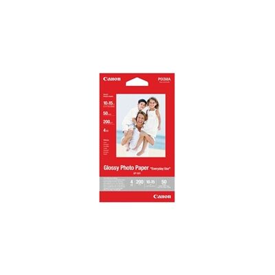 Canon Glossy Photo Paper 4x6in (Pack of 50) 0775B081 Canon Glossy Photo Paper 4x6in (Pack of 50) 0775B081