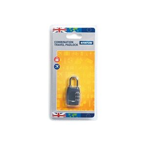 Status Travel Padlock - Combination - 3 Digit - 5 Pack Status Travel Padlock - Combination - 3 Digit - 5 Pack