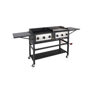 Buffalo 6 Burner Combi BBQ Grill and Griddle Buffalo 6 Burner Combi BBQ Grill and Griddle