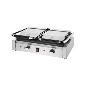 Buffalo Bistro Double Ribbed Contact Grill Buffalo Bistro Double Ribbed Contact Grill