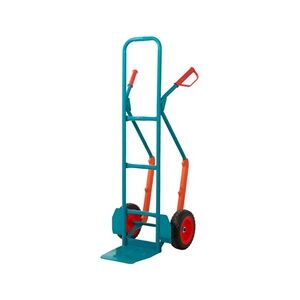 Apollo Heavy Duty Sack Truck; High Back; Puncture Proof Wheels; Teal Apollo Heavy Duty Sack Truck; High Back; Puncture Proof Wheels; Teal
