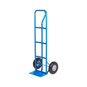 GPC P Handle Sack Truck; Pneumatic Wheels; Steel; 100kg; Blue GPC P Handle Sack Truck; Pneumatic Wheels; Steel; 100kg; Blue