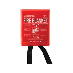 Unbranded Fireking Fire Blanket Fibreglass 1000x1000mm FB110 Unbranded Fireking Fire Blanket Fibreglass 1000x1000mm FB110