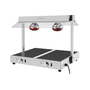 Buffalo Food Warmer with Gantry 2x GN 1/1 Buffalo Food Warmer with Gantry 2x GN 1/1