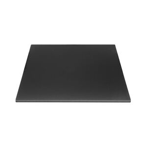 Bolero Matte Black Square Outdoor Table Top 700mm Bolero Matte Black Square Outdoor Table Top 700mm