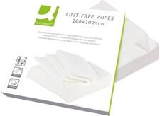 Q-Connect Lint Free Wipes 200x200mm (Pack of 100) ALFW100QCA - KF17445