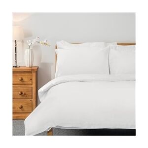 Mitre Comfort Percale Duvet Cover White Single Mitre Comfort Percale Duvet Cover White Single