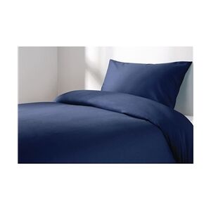 Mitre Essentials Spectrum Fitted Sheet Navy Metric Single Mitre Essentials Spectrum Fitted Sheet Navy Metric Single