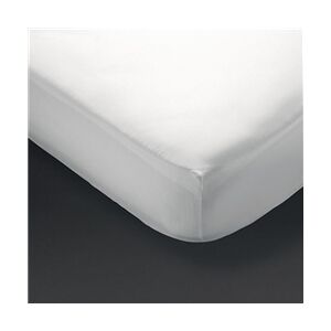 Mitre Comfort Percale Fitted Sheet White Single Mitre Comfort Percale Fitted Sheet White Single