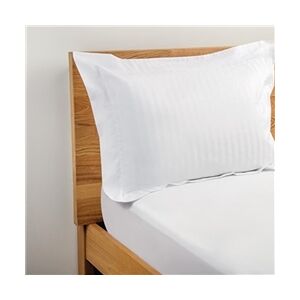 Mitre Comfort Satin Oxford Pillowcase White (2 Pack) Mitre Comfort Satin Oxford Pillowcase White (2 Pack)