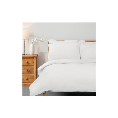 Mitre Comfort Percale Duvet Cover White Super King Mitre Comfort Percale Duvet Cover White Super King