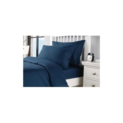 Mitre Essentials Spectrum Housewife Pillowcase Navy Mitre Essentials Spectrum Housewife Pillowcase Navy
