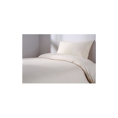 Mitre Essentials Spectrum Kick Pleat Valance Ivory Single Mitre Essentials Spectrum Kick Pleat Valance Ivory Single