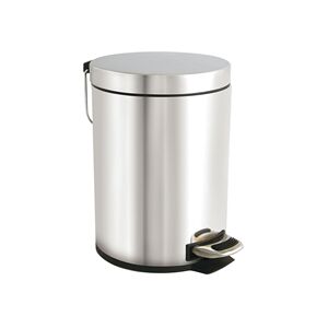 Unbranded 5 Litre Stainless Steel Pedal Bin - VOW/PB.05 Unbranded 5 Litre Stainless Steel Pedal Bin - VOW/PB.05