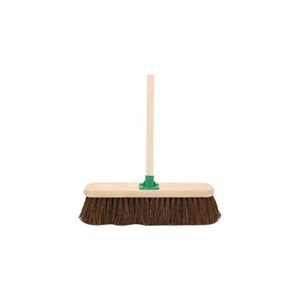 Unbranded Stiff Bassine Broom with Handle 18 Inch Unbranded Stiff Bassine Broom with Handle 18 Inch