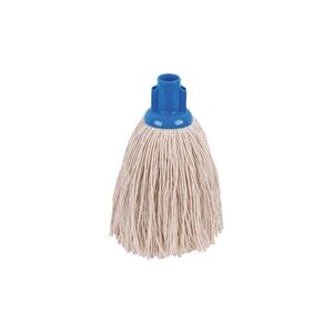 2Work 12oz Twine Rough Socket Mop Blue (Pack of 10) PJTB1210I 2Work 12oz Twine Rough Socket Mop Blue (Pack of 10) PJTB1210I