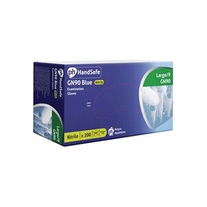 Unbranded Nitrile Gloves - Blue - Large - 200 Pack - Gloves Unbranded Nitrile Gloves - Blue - Large - 200 Pack - Gloves