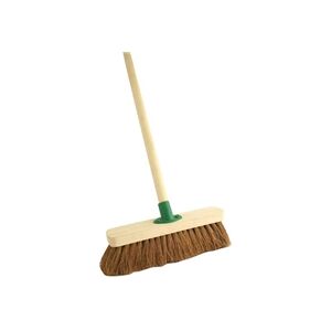 Unbranded Coco Soft Broom With Handle 12 Inch VOW/F.01/BKT/C4 Unbranded Coco Soft Broom With Handle 12 Inch VOW/F.01/BKT/C4
