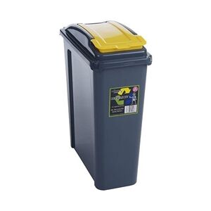 VFM Recycle It Green Slimline Bin & Lid 25 Litre - PACK (240) VFM Recycle It Green Slimline Bin & Lid 25 Litre - PACK (240)