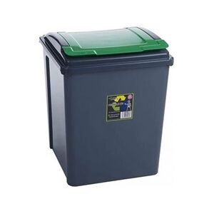 Wham Recycle It Green Bin & Lid 50 Litre Wham Recycle It Green Bin & Lid 50 Litre