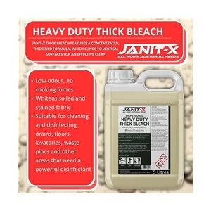Janit-X Professional Extra Thick Bleach 5 Litre Janit-X Professional Extra Thick Bleach 5 Litre