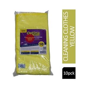 Janit-X Microfibre Cleaning Cloths Yellow Pack 10's Janit-X Microfibre Cleaning Cloths Yellow Pack 10's