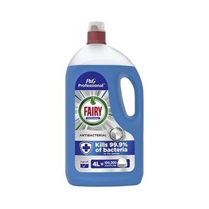 P&G Professional Fairy Professional Washing Up Liquid Antibacterial 4Ltr (2 pack) P&G Professional Fairy Professional Washing Up Liquid Antibacterial 4Ltr (2 pack)