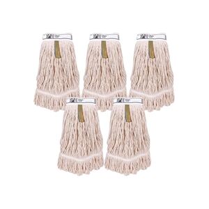 Unbranded PY Kentucky Mop Natural Stayflat Yarn 450g (Pack of 5) Unbranded PY Kentucky Mop Natural Stayflat Yarn 450g (Pack of 5)