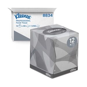 Kleenex Facial Tissues Cube 90 Sheets - Facial Tissues Kleenex Facial Tissues Cube 90 Sheets - Facial Tissues