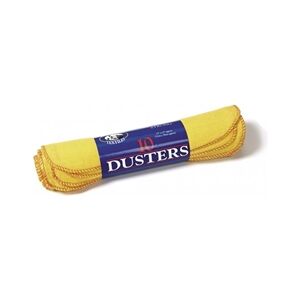 Unbranded Yellow Duster Cloth's Red Trim 28cm x 33cm 8-Pack - PACK (36) Unbranded Yellow Duster Cloth's Red Trim 28cm x 33cm 8-Pack - PACK (36)