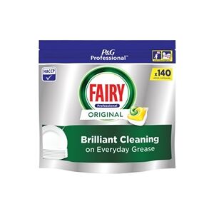 Fairy Professional Original Dishwasher Capsules x140 Lemon (Pack 2) Fairy Professional Original Dishwasher Capsules x140 Lemon (Pack 2)