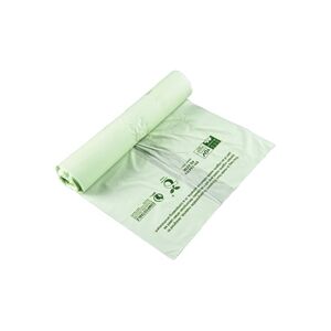 Unbranded Compostable Food Waste Liner 140L 20 Rollsx10 (Pack of 200) CW140C0 Unbranded Compostable Food Waste Liner 140L 20 Rollsx10 (Pack of 200) CW140C0