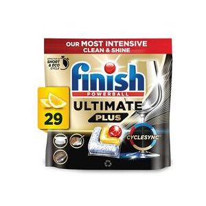 Finish Ultimate Plus All In 1 Lemon Sparkle 29 Tabs Finish Ultimate Plus All In 1 Lemon Sparkle 29 Tabs