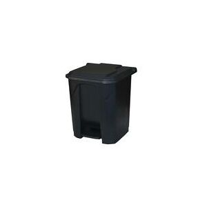 2Work Pedal Bin 30 Litre Grey 2W10779 2Work Pedal Bin 30 Litre Grey 2W10779
