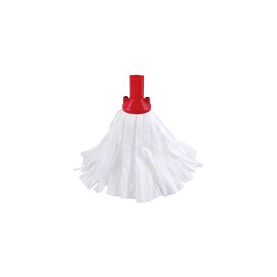 Unbranded Exel Big White Mop Head Red (Pack of 10) 102199R Unbranded Exel Big White Mop Head Red (Pack of 10) 102199R