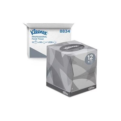 Kleenex Facial Tissues Cube 90 Sheets - Facial Tissues Kleenex Facial Tissues Cube 90 Sheets - Facial Tissues
